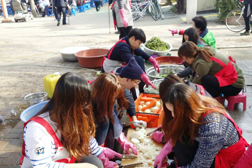 빨간밥차 봉사단 1기 대구팀 정은지