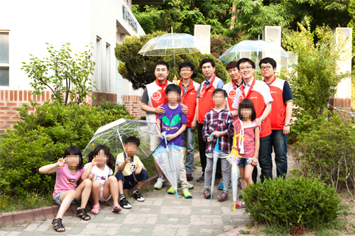 강서지역아동복지센터와 함께 우산만들기