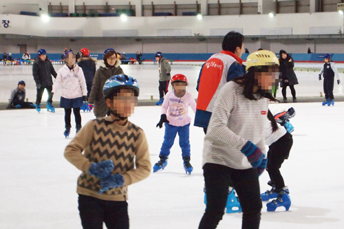 파란나라 지역아동센터와 태릉 스케이트장 체험