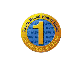 2003.07 한국산업의 브랜드 파워지수(K-BPI) 5년 연속 1위