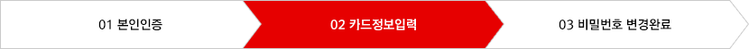 STEP 02 카드정보 입력