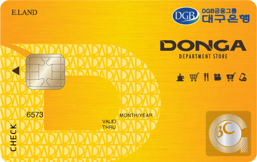 [DGB대구] DONGA 스페셜카드(체크)