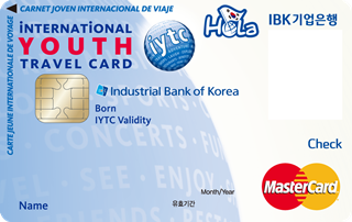 [IBK기업은행] Hola IYTC 국제청소년증 체크카드