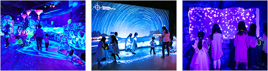 부산 아쿠아리움 내부 전경을 보여주는 사진입니다.