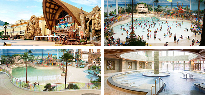 김해 롯데워터파크 전경