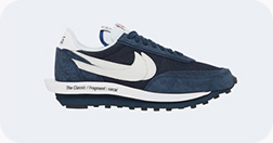 Nike x Sacai x Fragment LDWaffle Blackened Blue