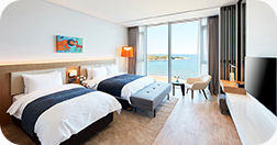 강원도 고성 르네바이 블루 워커힐 패밀리 디럭스룸